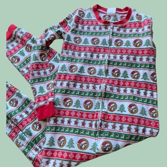 Buc-ee's Striped Christmas Onesie Youth Large - Picture 8 of 12